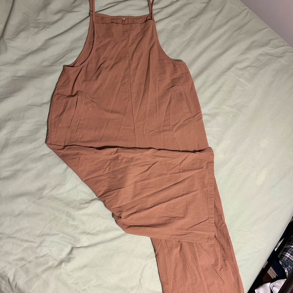 Women's Tan Jumpsuit
